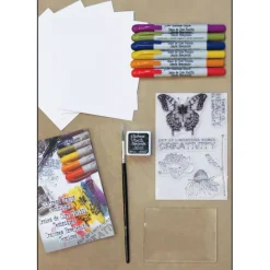 Kit de Acuarela con Crayons DistressTim Holtz Ranger