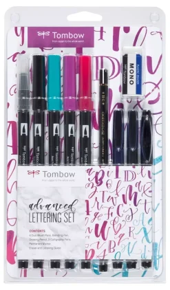 Kit de caligrafía avanzado Tombow