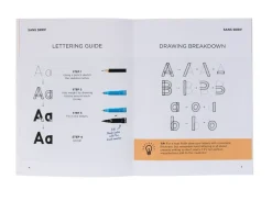 Kit de Caligrafía Class Hand Lettering Luxury Gift Box Manuscript