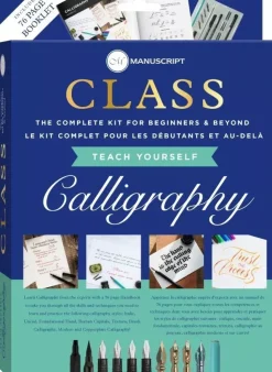 Kit de Caligrafía Class Teach Yourself Manuscript