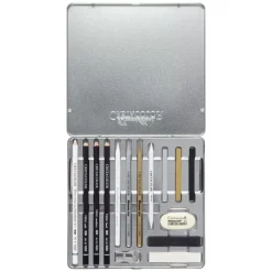 Kit de Dibujo de Lujo The Diamond Box 15 Piezas Cretacolor