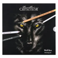 Kit de Dibujo Wolf Box 25 piezas Cretacolor