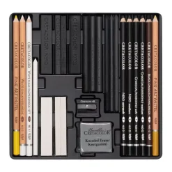 Kit de Dibujo Wolf Box 25 piezas Cretacolor