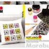 Kit de Estampación y Coloración Textil Soft Linol Marabu