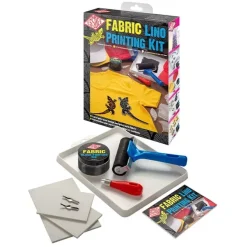 Kit de estampado en linóleo sobre tela Essdee