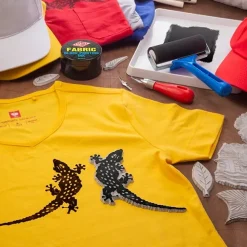 Kit de estampado en linóleo sobre tela Essdee