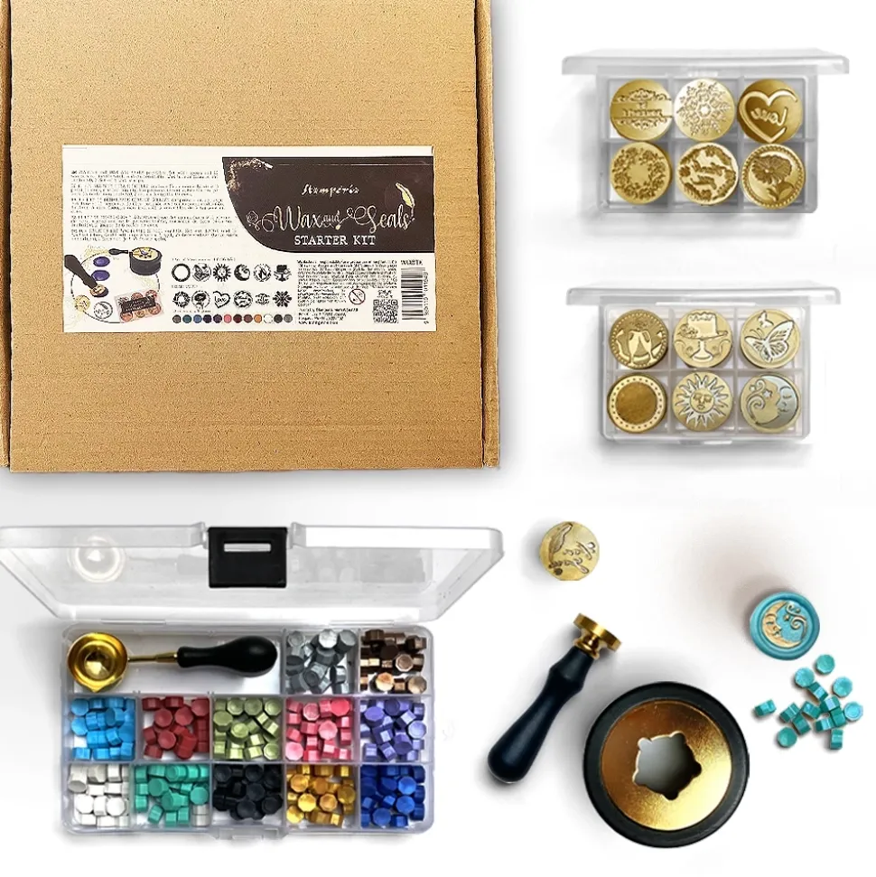 Kit de inicio Wax and Seals Stamperia