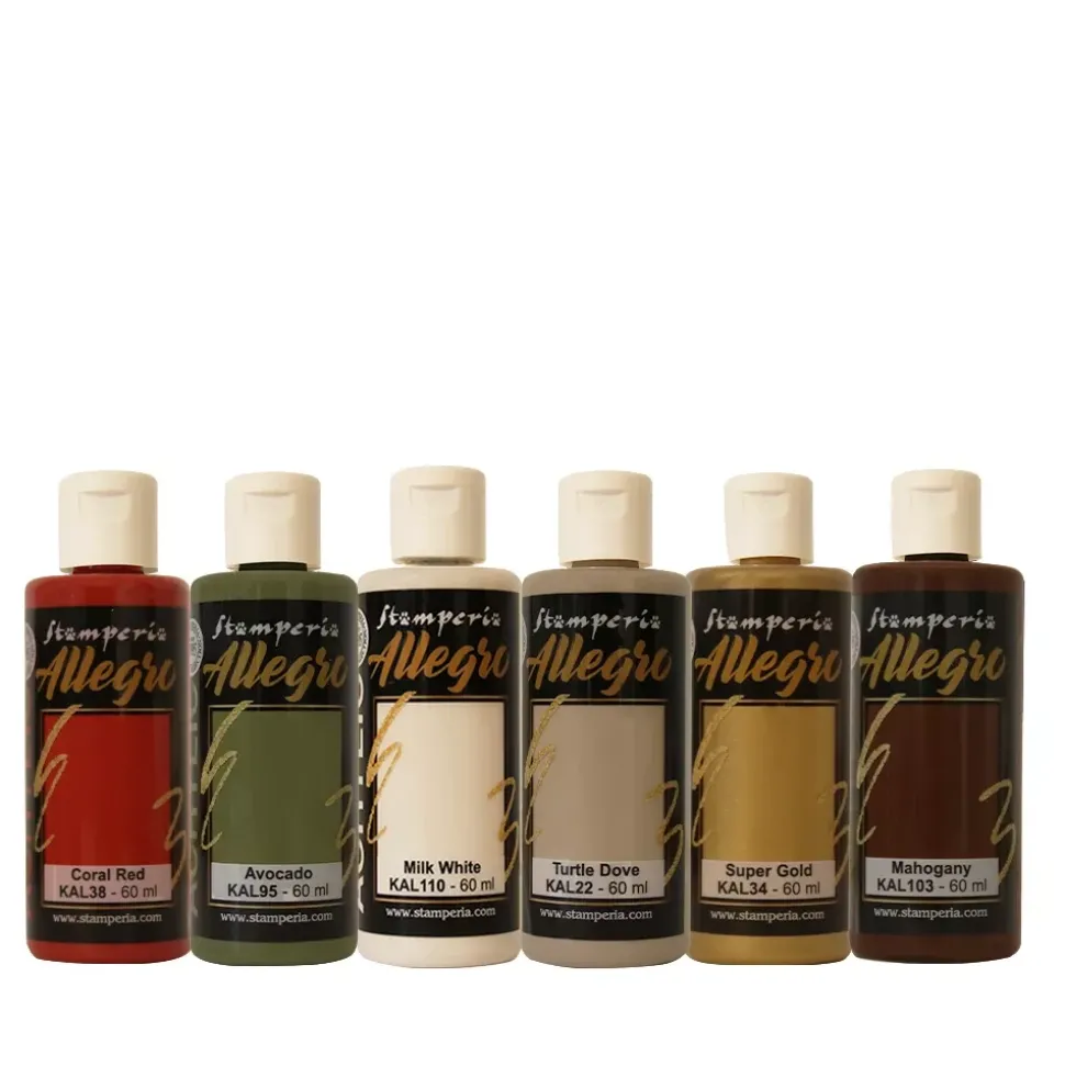 Kit de pinturas acrílicas All You Need For Christmas Stamperia