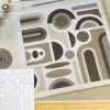 Kit De Tela Para Pintar Por Números Boho Artemio