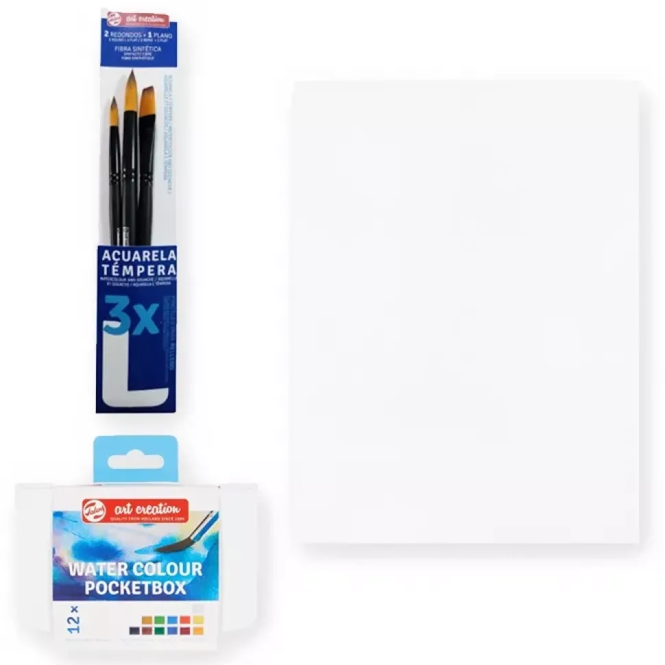 Kit Iniciación Acuarela Art Creation