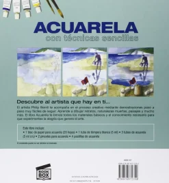 Kit para Aprender Acuarela con Técnicas Sencillas