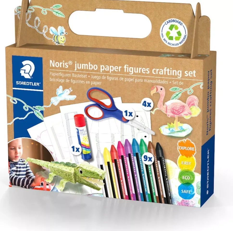 Kit para hacer figuras de papel Noris Jumbo Staedtler