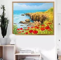 Kit Pintar Por Números Flores del Mar Alex Bog 40x50cm