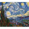 Kit Pintar Por Números La Nuit Etoilée Alex Bog 40x50cm