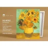 Kit Pintar Por Números Los Girasoles Alex Bog 40x50cm