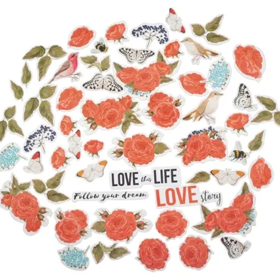 Kit Tarjetas Roses Dreams Fabrika Decoru