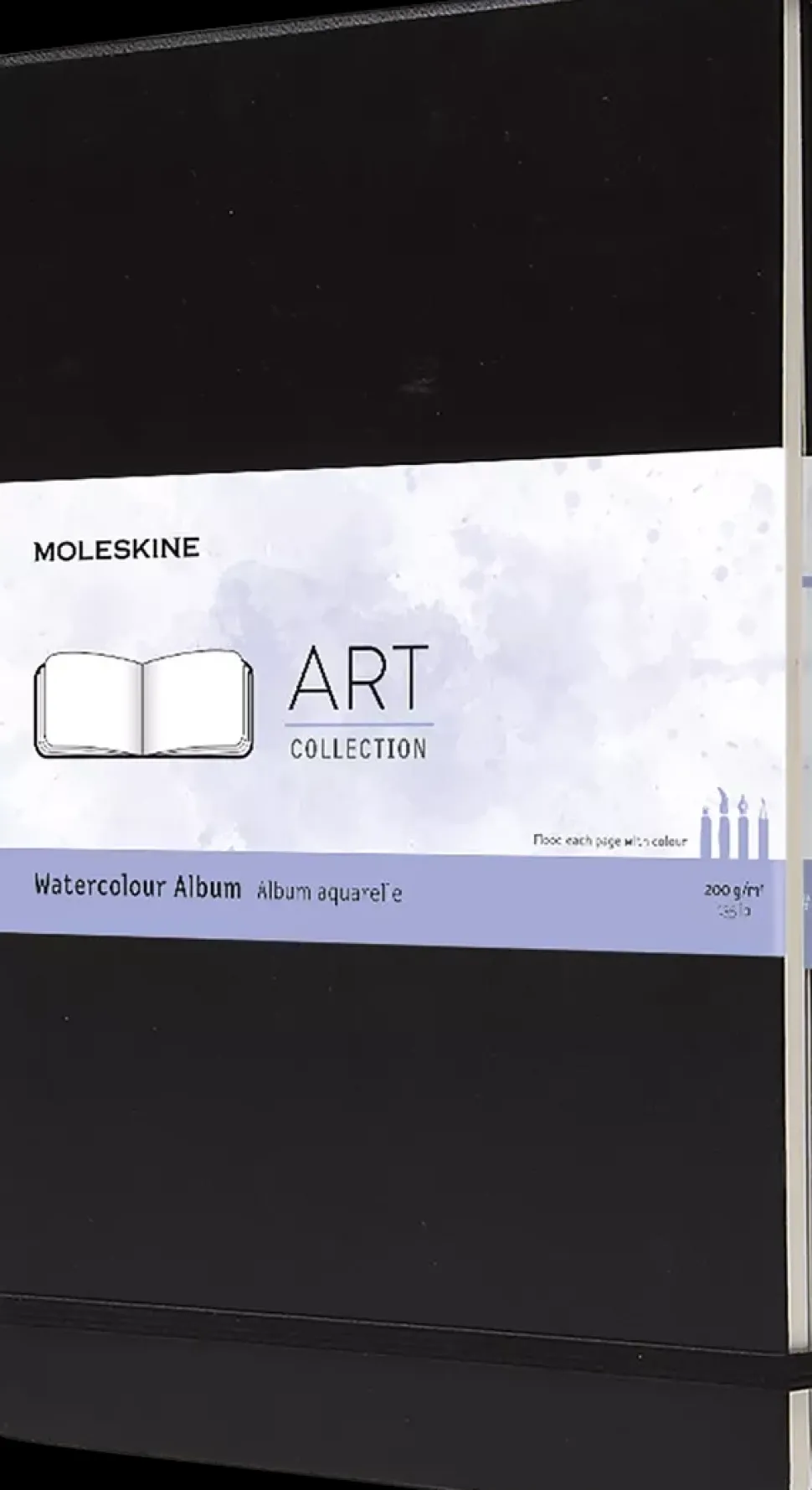 Álbum de acuarelas A4 Moleskine