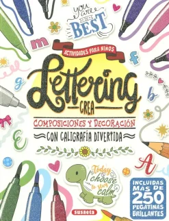 Lettering Crea composiciones y descoración con caligrafía divertida
