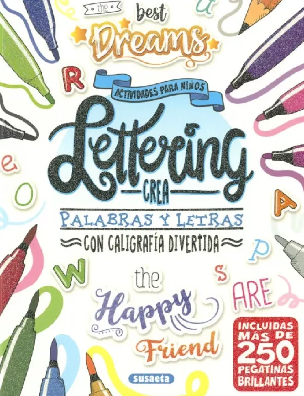 Lettering Crea palabras y letras con caligrafía divertida