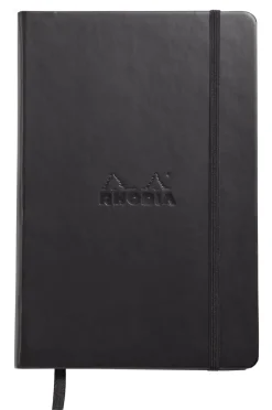 Libreta con puntos negro A5 Rhodia