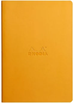 Libreta cosida con puntos Naranja A5 Rhodia