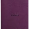 Libreta cosida con puntos Púrpura A5 Rhodia