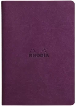 Libreta cosida con puntos Púrpura A5 Rhodia