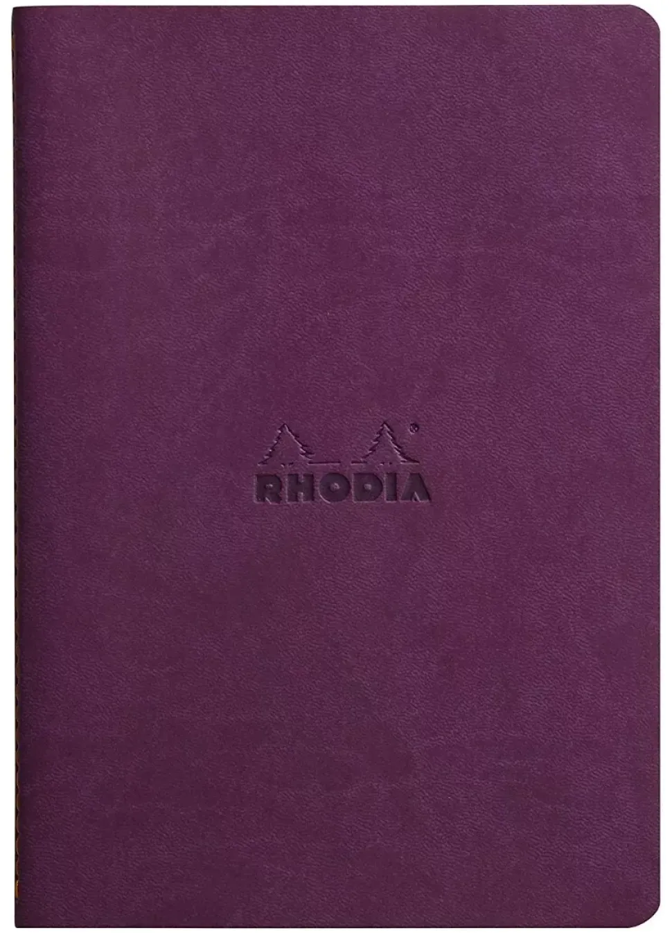 Libreta cosida con puntos Púrpura A5 Rhodia