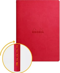 Libreta cosida con puntos Amapola A5 Rhodia