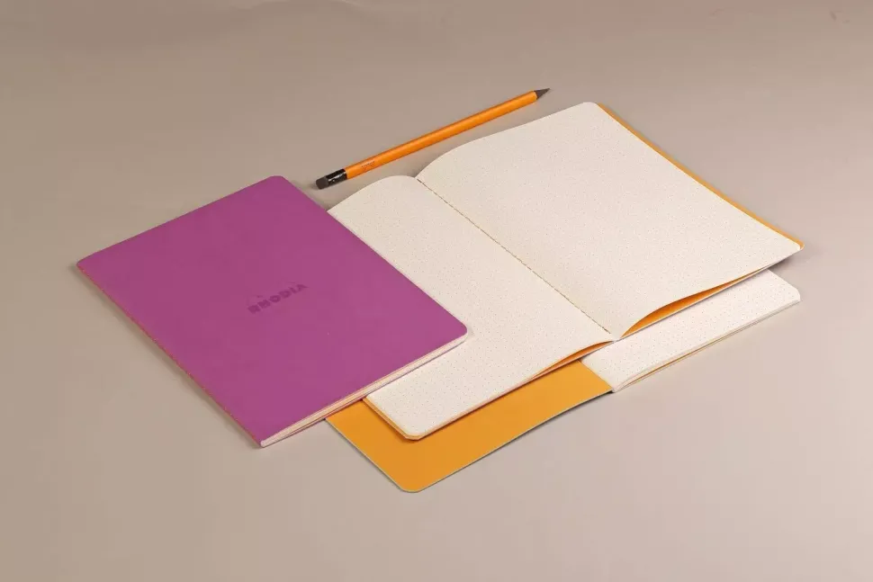 Libreta cosida con puntos Amapola A5 Rhodia