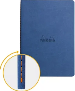 Libreta cosida con puntos Zafiro A5 Rhodia