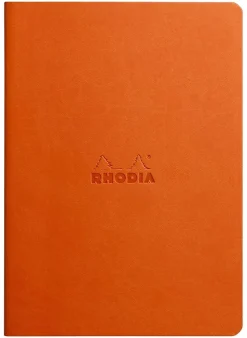 Libreta cosida con puntos Mandarina A5 Rhodia