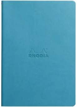 Libreta cosida con puntos Turquesa A5 Rhodia