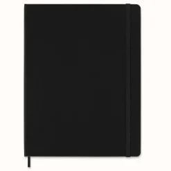 Libreta Profesional Negra Rayas Moleskine 19x24cm