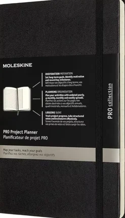 Libreta Project Planner Moleskine 13x21cm