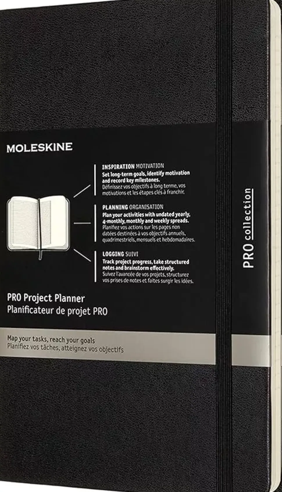 Libreta Project Planner Moleskine 13x21cm