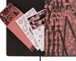 Libreta Sakura Edición Limitada liso Moleskine 13x21cm
