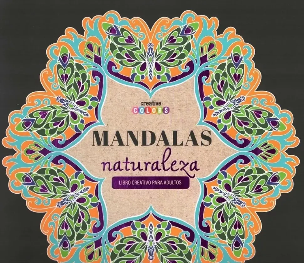 Libro para colorear Mandalas Naturaleza