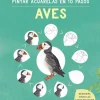 Libro pintar acuarelas de aves en 10 pasos