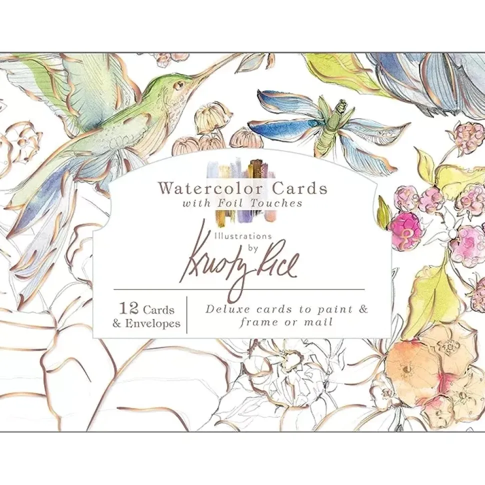 Libro Watercolor Cards Illustrations by Kristy Rice