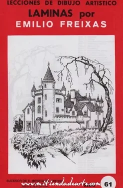 Láminas de dibujo artístico por Emilio Freixas SR61 Castillos II