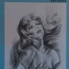 Láminas de dibujo artístico por Emilio Freixas E03 Bustos de mujer