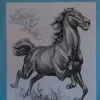Láminas de dibujo artístico por Carlos Freixas Serie Azul E17 Caballos