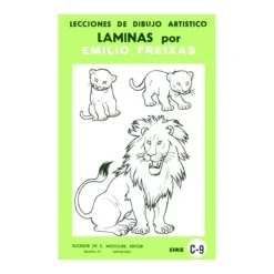 Láminas de dibujo artístico por Emilio Freixas C9 Animales II