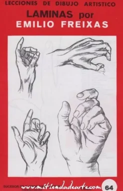 Láminas de dibujo artístico por Emilio Freixas SR64 Manos