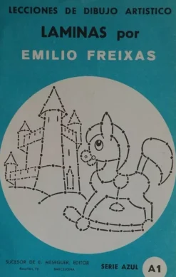Láminas de dibujo artístico por Emilio Freixas A01 Dibujo punteado