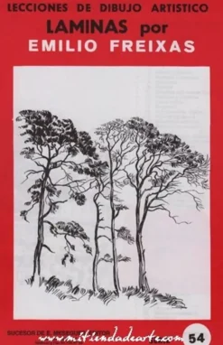 Láminas de dibujo artístico por Emilio Freixas SR54 Paisajes V