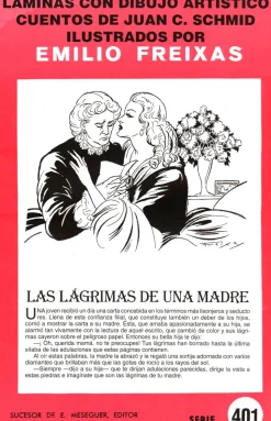 Láminas de dibujo artístico por Emilio Freixas SR401 Las lágrimas de una madre