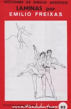Láminas de dibujo artístico por Emilio Freixas SR63 Ballet II