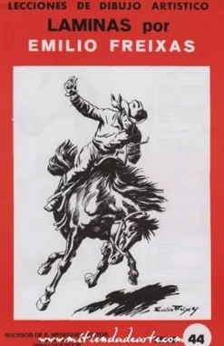 Láminas de dibujo artístico por Emilio Freixas SR44 Caballos